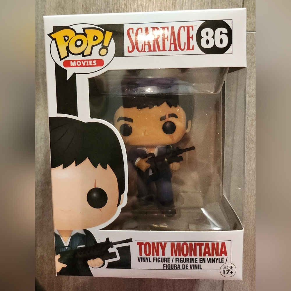 (VAULTED!) Tony Montana Funko Pop (86)